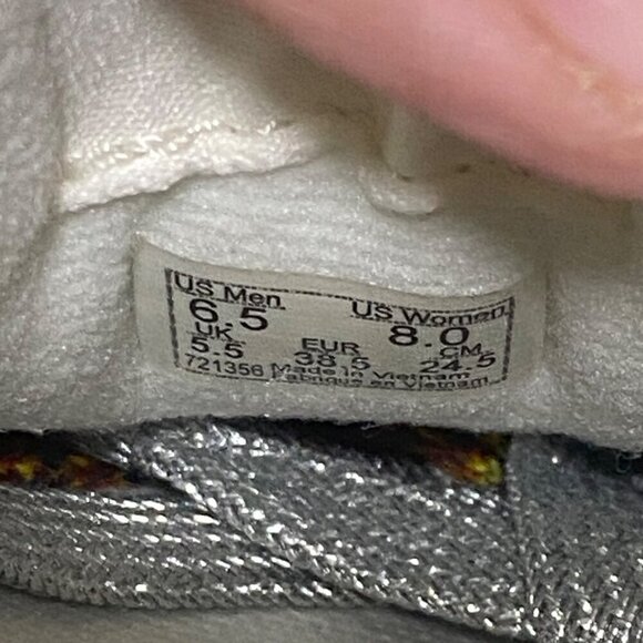 NEW Vans Knu Stack Suede 'White Multi-Color Laces' Size 8 - Picture 7 of 7